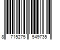 Barcode Image for UPC code 8715275549735