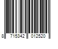 Barcode Image for UPC code 8715342012520