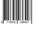 Barcode Image for UPC code 8715342036427