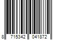 Barcode Image for UPC code 8715342041872