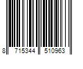 Barcode Image for UPC code 8715344510963