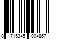 Barcode Image for UPC code 8715345004867