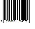 Barcode Image for UPC code 8715362004277