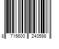 Barcode Image for UPC code 8715600243598