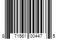 Barcode Image for UPC code 871561004475