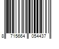 Barcode Image for UPC code 8715664054437