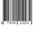 Barcode Image for UPC code 8715700212272