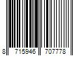 Barcode Image for UPC code 8715946707778