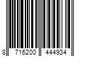 Barcode Image for UPC code 8716200444934