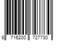 Barcode Image for UPC code 8716200727730