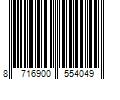 Barcode Image for UPC code 8716900554049