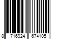 Barcode Image for UPC code 8716924674105