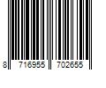 Barcode Image for UPC code 8716955702655