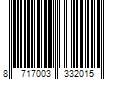 Barcode Image for UPC code 8717003332015