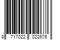 Barcode Image for UPC code 8717022022676