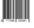 Barcode Image for UPC code 8717065000891