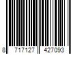 Barcode Image for UPC code 8717127427093