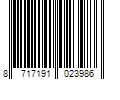 Barcode Image for UPC code 8717191023986