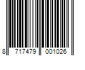 Barcode Image for UPC code 8717479001026