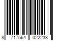 Barcode Image for UPC code 8717564022233