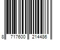 Barcode Image for UPC code 8717600214486