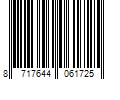 Barcode Image for UPC code 8717644061725