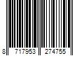 Barcode Image for UPC code 8717953274755