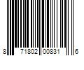 Barcode Image for UPC code 871802008316