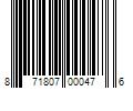 Barcode Image for UPC code 871807000476