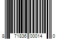 Barcode Image for UPC code 871836000140