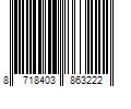 Barcode Image for UPC code 8718403863222