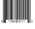 Barcode Image for UPC code 871854001112