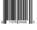 Barcode Image for UPC code 871875004260