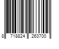 Barcode Image for UPC code 8718824263700