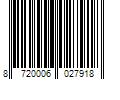 Barcode Image for UPC code 8720006027918