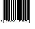 Barcode Image for UPC code 8720006228872