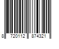 Barcode Image for UPC code 8720112874321