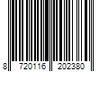 Barcode Image for UPC code 8720116202380