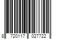 Barcode Image for UPC code 8720117027722