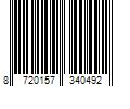 Barcode Image for UPC code 8720157340492