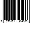 Barcode Image for UPC code 8720171404033