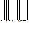 Barcode Image for UPC code 8720181005732