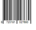 Barcode Image for UPC code 8720181027680