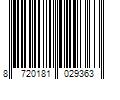 Barcode Image for UPC code 8720181029363