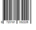 Barcode Image for UPC code 8720181032226