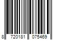 Barcode Image for UPC code 8720181075469