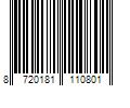 Barcode Image for UPC code 8720181110801