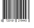 Barcode Image for UPC code 8720181219443