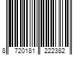 Barcode Image for UPC code 8720181222382