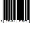 Barcode Image for UPC code 8720181222672